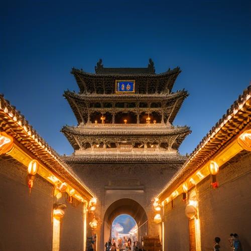 平遥古城22个不容错过的游览景点及夜景：700多年历史的古城墙及中国最